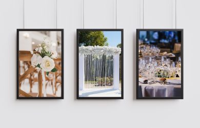 custom event design - wedding pictures