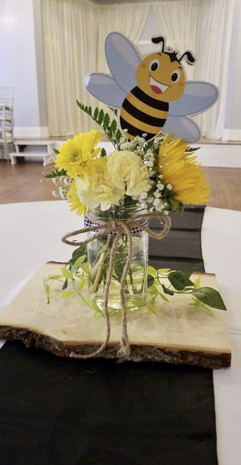 custom event design - first birthday